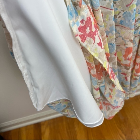 NWT Likely Sara Midi Dress one‎ shoulder body complementing fit & flare - Picture 10 of 13